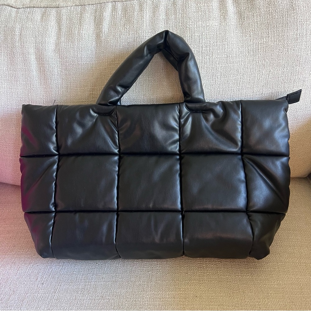 SHIRALEAH Quilted Tote with Crossbody Strap